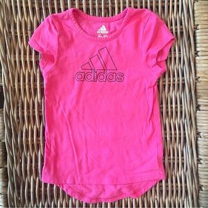 Adidas Toddler Girl 24M Short Sleeve TShirt